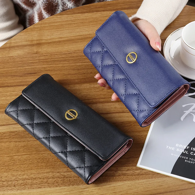 2022 New Women Wallet Lady Clutch Leather Plaid Hasp Female Wallets Long Card Holder Phone Bag Money Coin Pocket Ladies Purses
2022 New Women Wallet Lady Clutch Leather Plaid Hasp Female Wallets Long Card Holder Phone Bag Money Coin Pocket Ladies Purses