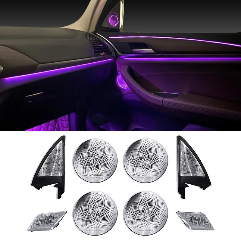 LED For BW X3 G01 3 Series High Quality Speakers Cover Door Panel Loundspeaker Tweeter Subwoofer Luminous Cover
LED For BW X3 G01 3 Series High Quality Speakers Cover Door Panel Loundspeaker Tweeter Subwoofer Luminous Cover