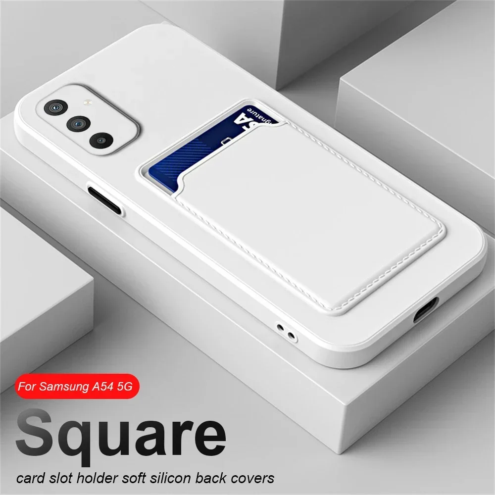 For Samsung Galaxy A54 5G Case Card Slot Holder Square Silicone Coque Cover On Sumsung A54 A 54 54A Shockproof Fundas 6.6 inches
For Samsung Galaxy A54 5G Case Card Slot Holder Square Silicone Coque Cover On Sumsung A54 A 54 54A Shockproof Fundas 6.6 inches