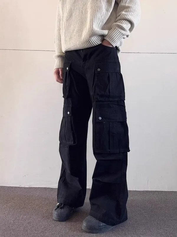 American Retro Multi-ket Work Pants Men's Loose Casual Wide Leg Long Trousers Autumn New Sle Versatile Comfortable Cotto...
American Retro Multi-ket Work Pants Men's Loose Casual Wide Leg Long Trousers Autumn New Sle Versatile Comfortable Cotto...