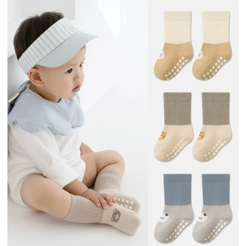 5Pairs Baby Floor Socks with Grips Breathable Cotton Non-Slip Socks for Toddlers 0-5 Years
5Pairs Baby Floor Socks with Grips Breathable Cotton Non-Slip Socks for Toddlers 0-5 Years