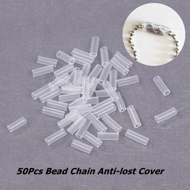 50/100Pcs 1.5cm/0.59in Transparent Plastic DIY Bead Chain KeyRing Anti-lost Protective Cover To Prevent Falling
50/100Pcs 1.5cm/0.59in Transparent Plastic DIY Bead Chain KeyRing Anti-lost Protective Cover To Prevent Falling