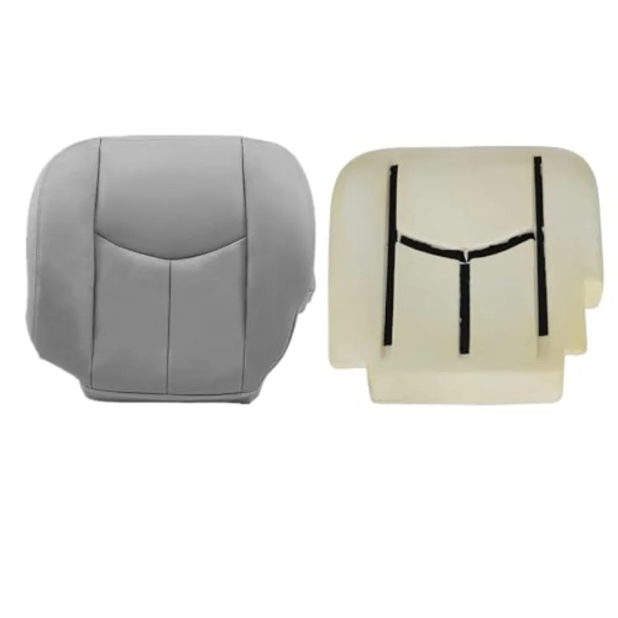 Driver Bottom and Foam Cushion Leather Seat Cover Light # 922 Compatible with Chevy GMC Tahoe Suburban Avalanche Yukon Silverad
Driver Bottom and Foam Cushion Leather Seat Cover Light # 922 Compatible with Chevy GMC Tahoe Suburban Avalanche Yukon Silverad