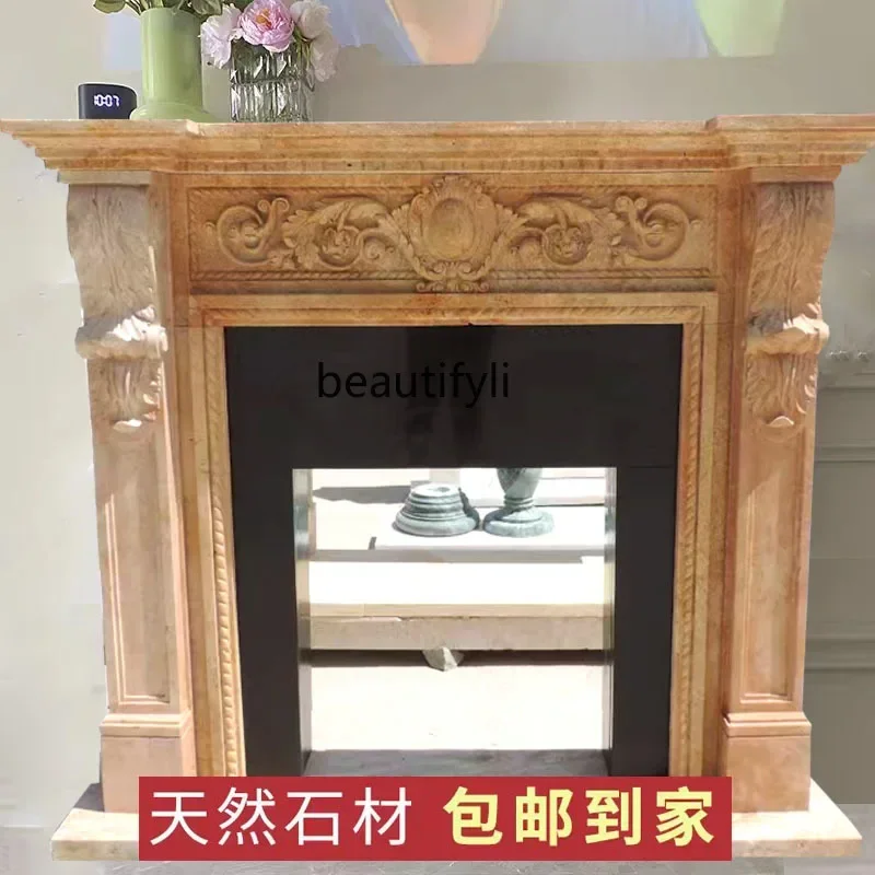 P Marble mantel European carved living room ornament natural marble stone fireplace
P Marble mantel European carved living room ornament natural marble stone fireplace