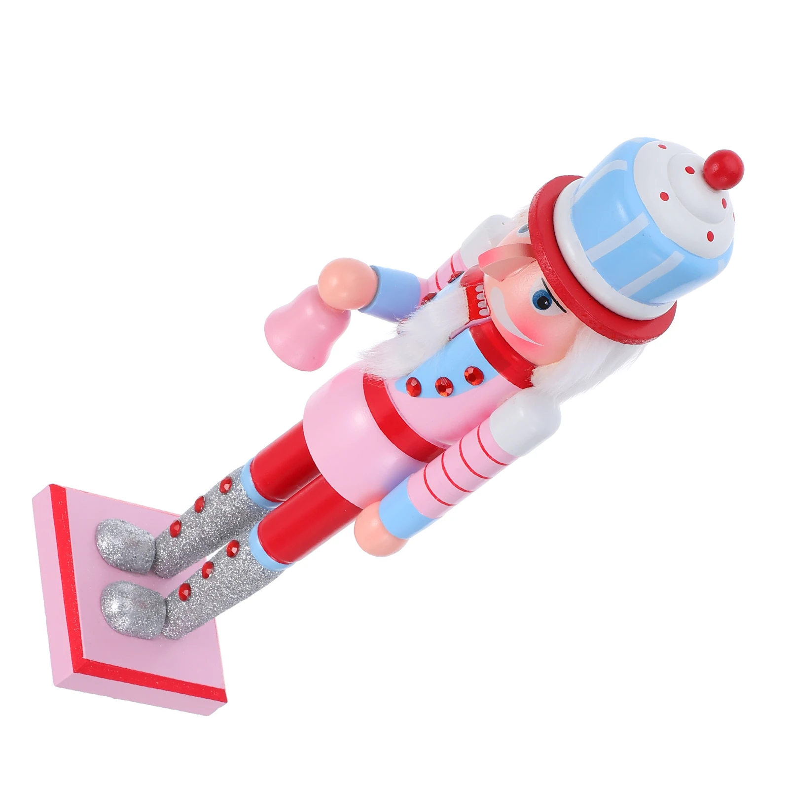 Wooden Pink Nutcracker Christmas Soldier Candy Themed Table Ornament Holiday Home Decoration Christmas Nutcracker
Wooden Pink Nutcracker Christmas Soldier Candy Themed Table Ornament Holiday Home Decoration Christmas Nutcracker