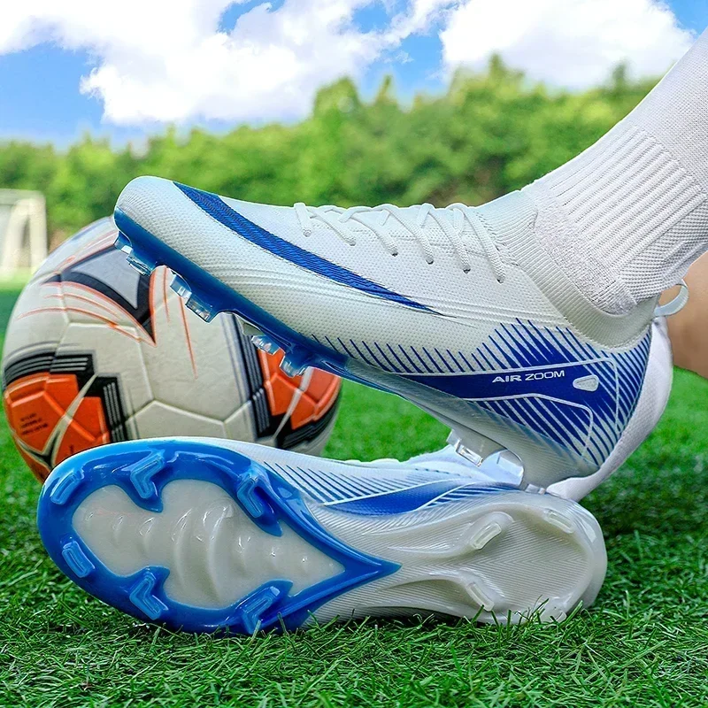 New Men Football Boots Long Spikes Ultralight Soccer Shoes FG Training Shoes Soccer Cleats Non-Slip Outdoor Drop Shipping
New Men Football Boots Long Spikes Ultralight Soccer Shoes FG Training Shoes Soccer Cleats Non-Slip Outdoor Drop Shipping