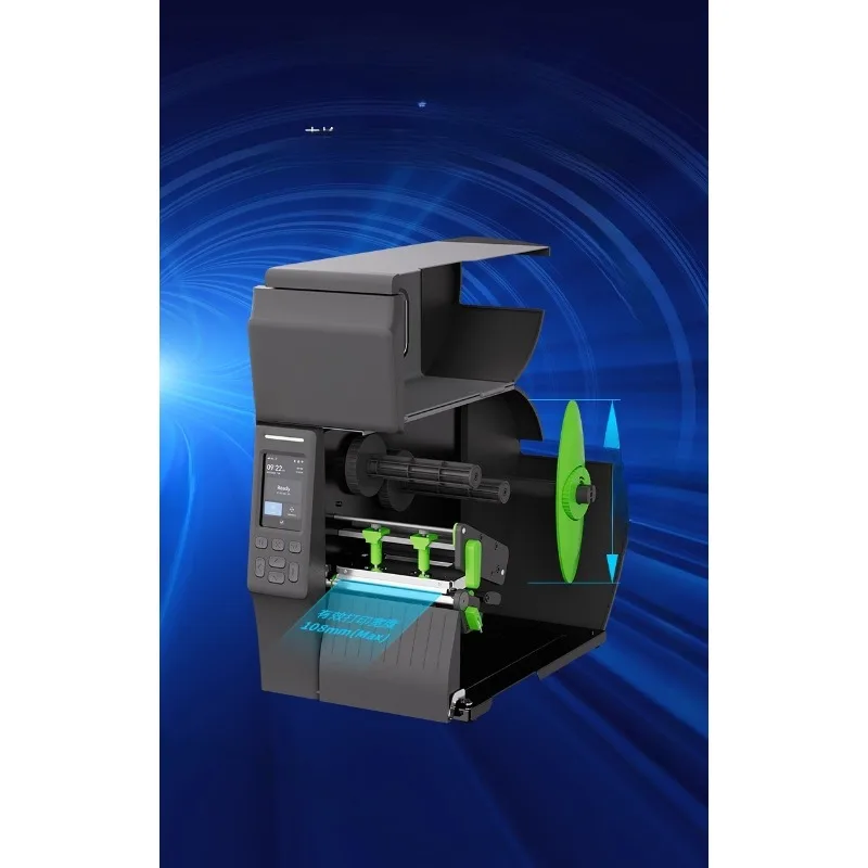 Industrial grade thermal transfer ribbon barcode label printer touch screen
Industrial grade thermal transfer ribbon barcode label printer touch screen