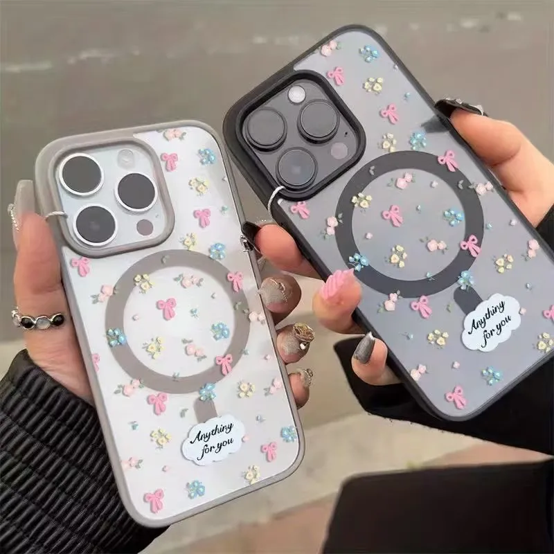 Pop Pink Flower Transparent Case For IPhone 17 16E 16 15 14 13 11 12 Pro Max Plus Air Magsafe Magnetic Wireless Charge Phone Cov
Pop Pink Flower Transparent Case For IPhone 17 16E 16 15 14 13 11 12 Pro Max Plus Air Magsafe Magnetic Wireless Charge Phone Cov