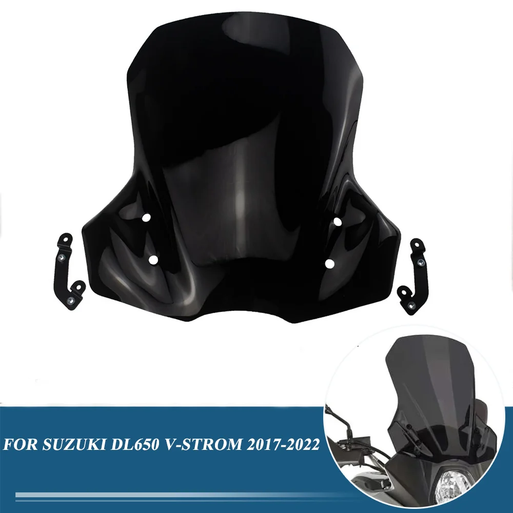 For Suzuki DL650 DL 650 V-STROM 2017-2022 Windscreen Motorcycle Wind Deflectors with Bracket Windshield
For Suzuki DL650 DL 650 V-STROM 2017-2022 Windscreen Motorcycle Wind Deflectors with Bracket Windshield
