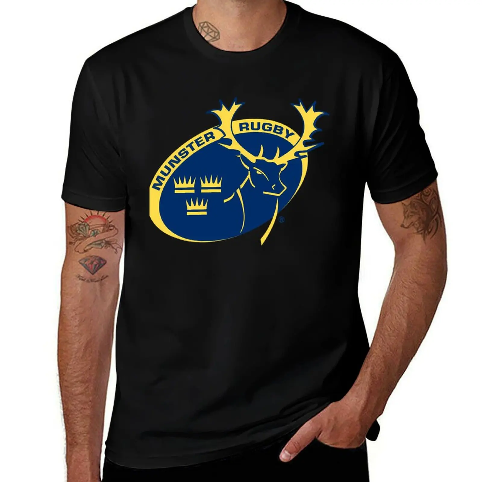 Munster Rugby Logo T-Shirt plain cotton man t-shirts mens t shirts casual stylish
Munster Rugby Logo T-Shirt plain cotton man t-shirts mens t shirts casual stylish