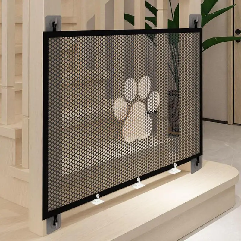 Mesh Pet Gate Retractable Stair Gate Breathable Pet Fence Detachable Home Stair Door For Indoor Outdoor Patios Porches
Mesh Pet Gate Retractable Stair Gate Breathable Pet Fence Detachable Home Stair Door For Indoor Outdoor Patios Porches