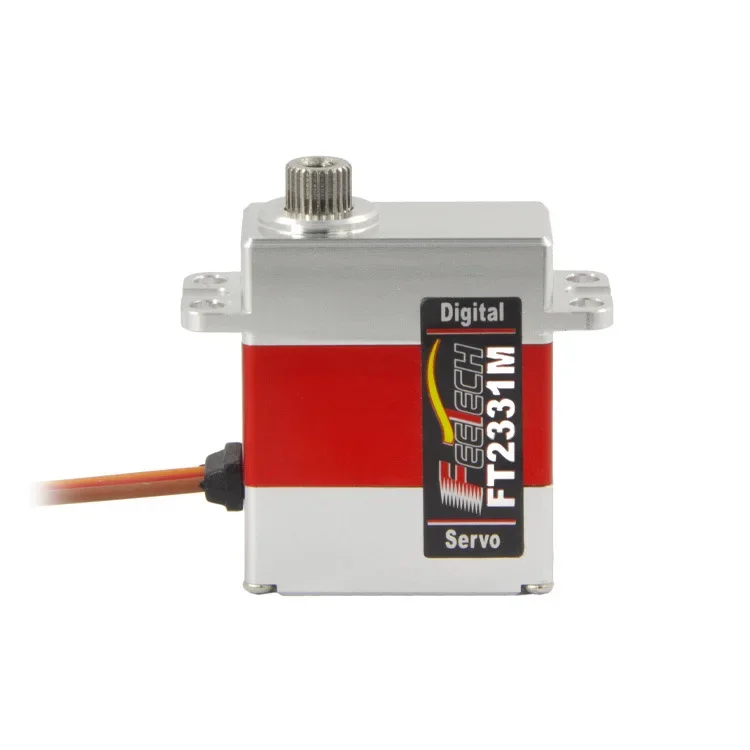 FT2331M 4.5kg Torque 6V Full Metal Micro Digital Servo Coreless Motor Mini RC Aircraft Model Robot Car
FT2331M 4.5kg Torque 6V Full Metal Micro Digital Servo Coreless Motor Mini RC Aircraft Model Robot Car