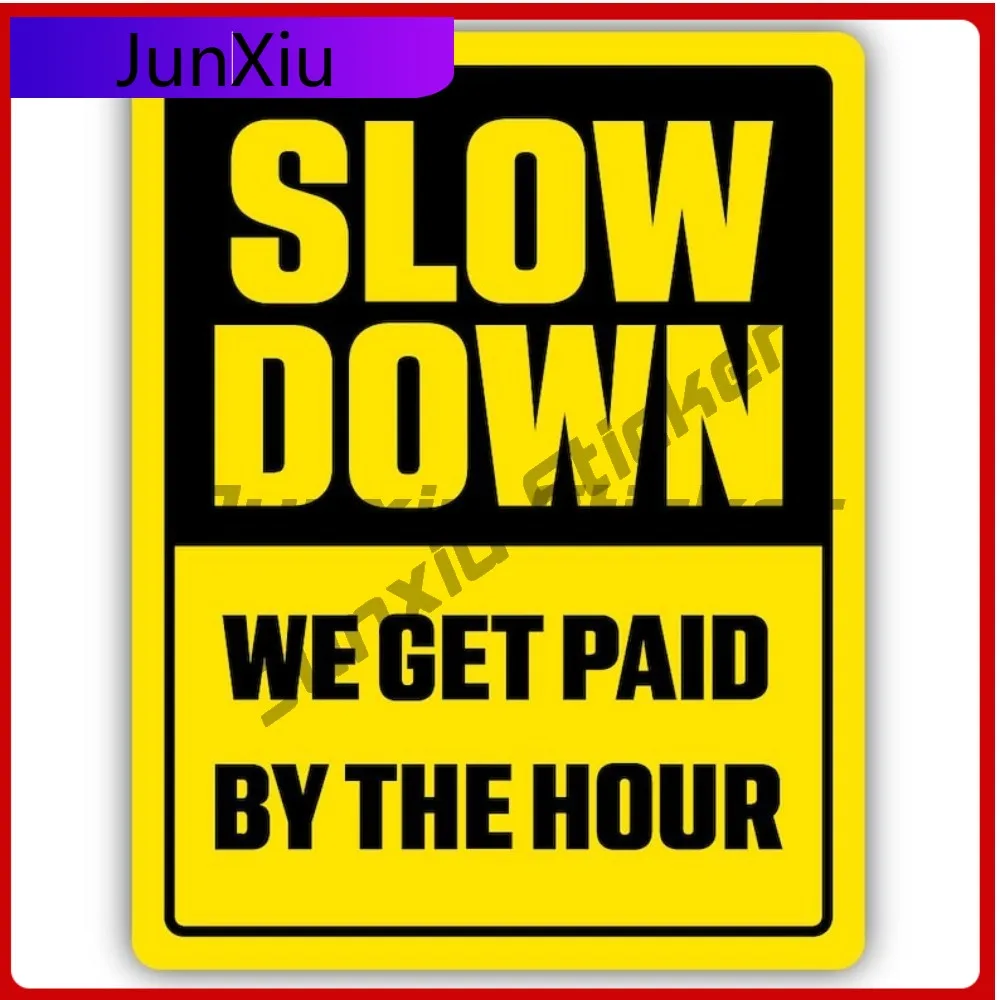 Slowdown We Get Paid Vinyl Matte Sticker Adult Humor Blue Collar Humor Decal Joke Truck Car Laptop Camper Decals And Graphics
Slowdown We Get Paid Vinyl Matte Sticker Adult Humor Blue Collar Humor Decal Joke Truck Car Laptop Camper Decals And Graphics