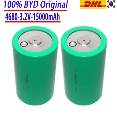 100%Original BYD cylinder 4680 Iron(III) phosphate lithium battery cell 3.2V15000mAH is suitable for energy storage electric
100%Original BYD cylinder 4680 Iron(III) phosphate lithium battery cell 3.2V15000mAH is suitable for energy storage electric