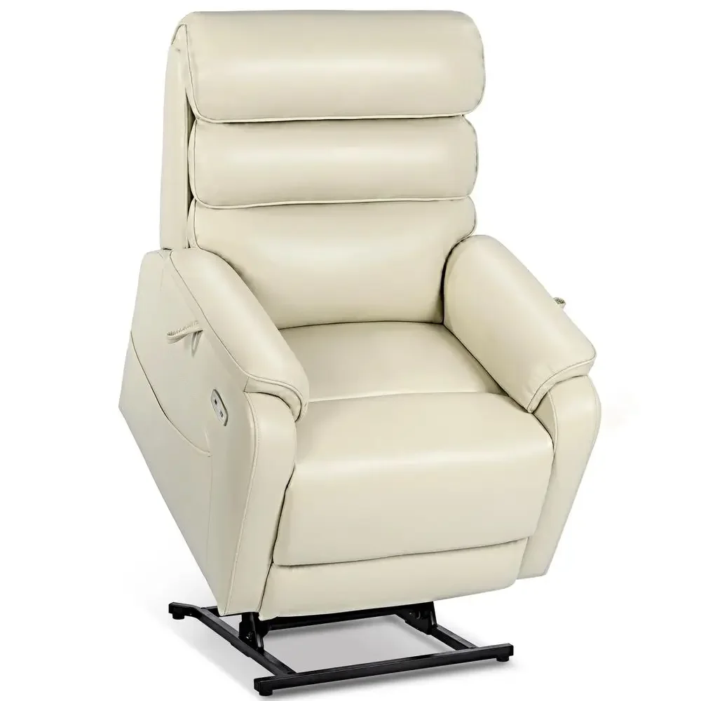 Dual Motor Lay Flat Power Lift Recliner Chair for Elderly, Breathable Leather Electric Lift Chairs for Adults, 400lbs Heavy Dut
Dual Motor Lay Flat Power Lift Recliner Chair for Elderly, Breathable Leather Electric Lift Chairs for Adults, 400lbs Heavy Dut