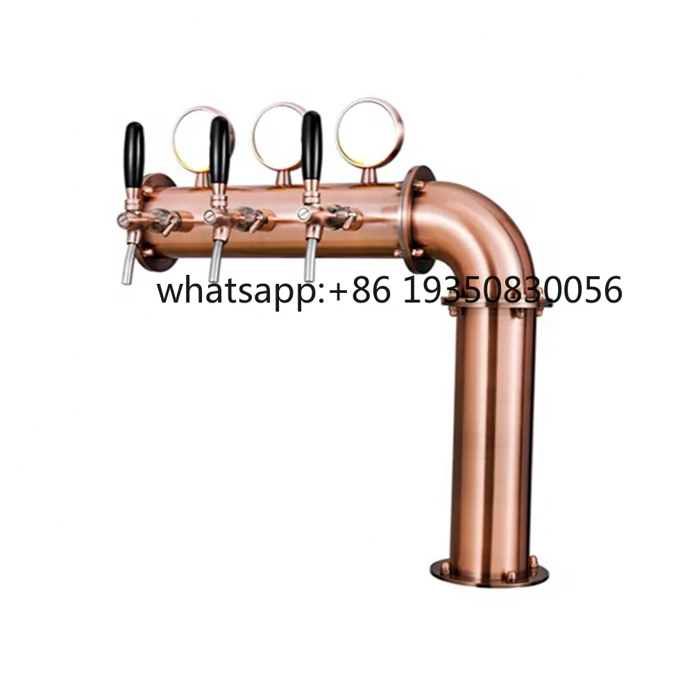 L Type Bronze/Gold/Silver Color Coffee Tower With 3 Faucets Beer Column
L Type Bronze/Gold/Silver Color Coffee Tower With 3 Faucets Beer Column