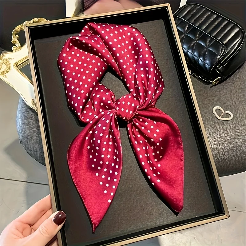 Women's Red & Red Dot Square Scarf - Elegant Non-Stretch Shawl, Soft Breathable for all-Season Wear, Versatile Wrap, Neck Scarf & Poncho, Casual or Dressy Outfits - Care Hand Wash/Dry - Suitable for Women
Women's Red & Red Dot Square Scarf - Elegant Non-Stretch Shawl, Soft Breathable for all-Season Wear, Versatile Wrap, Neck Scarf & Poncho, Casual or Dressy Outfits - Care Hand Wash/Dry - Suitable for Women