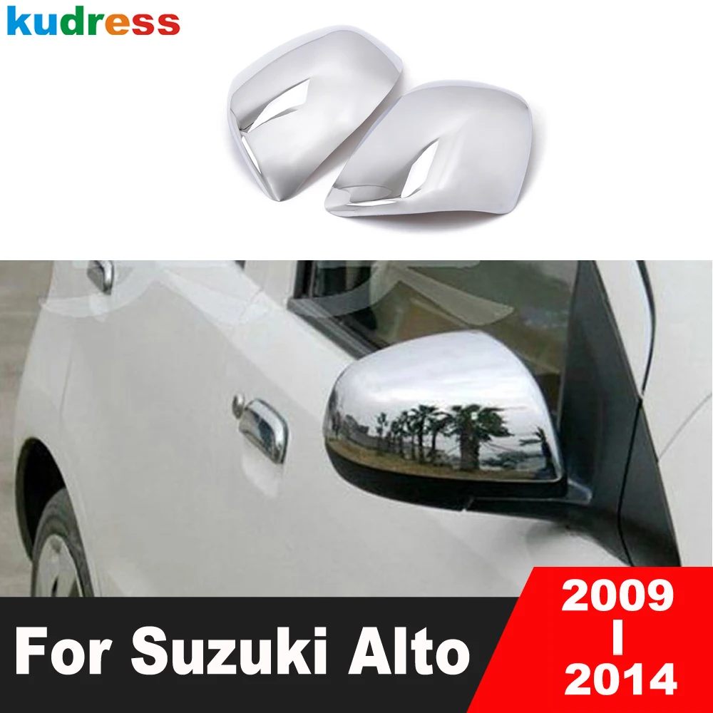 Rearview Mirror Cover Trim For Suzuki Alto 2009 2010 2011 2012 2013 2014 ABS Chrome Side Wing Mirrors Covers Cap Car Accessories
Rearview Mirror Cover Trim For Suzuki Alto 2009 2010 2011 2012 2013 2014 ABS Chrome Side Wing Mirrors Covers Cap Car Accessories