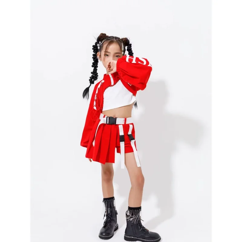 Girl Jazz Dance Costume Children Street Hip Hop Dance Jazz Dance Costume for Girls Pink Outfit Streetwear Clothes Sets
Girl Jazz Dance Costume Children Street Hip Hop Dance Jazz Dance Costume for Girls Pink Outfit Streetwear Clothes Sets