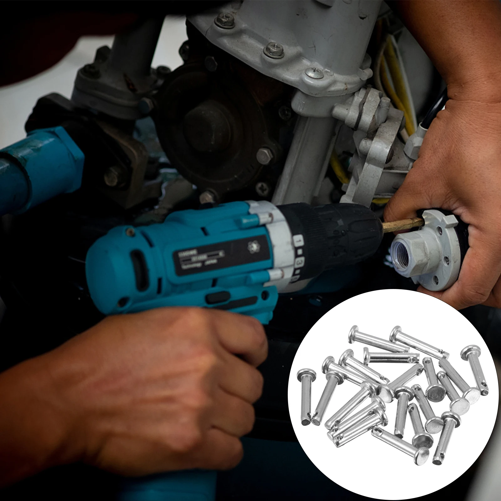 20pcs Stainless Steel Clevis Pin Flat Fixed Single Hole Anti-Corrosion Heavy Duty Durable Industrial Fastener Diy Furniture
20pcs Stainless Steel Clevis Pin Flat Fixed Single Hole Anti-Corrosion Heavy Duty Durable Industrial Fastener Diy Furniture