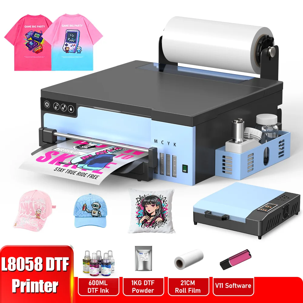 Принтер A4 DTF для Epson XP600 Комплект принтеров DTF, прямой для переноса пленки, принтер A4 для печатной машины для тканевых футболок
Принтер A4 DTF для Epson XP600 Комплект принтеров DTF, прямой для переноса пленки, принтер A4 для печатной машины для тканевых футболок