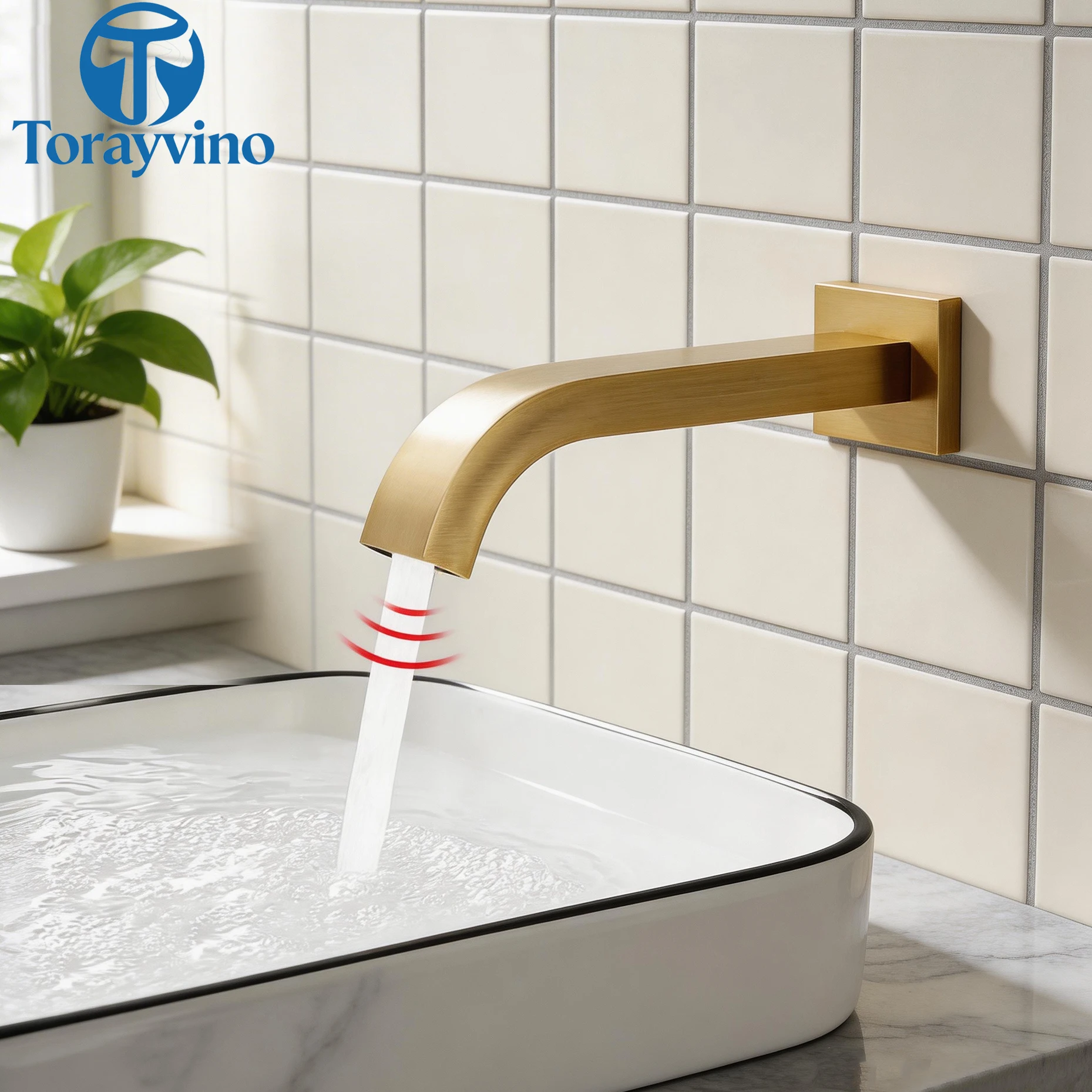 Torayvino Bathroom Faucet Wall Mount Sensor Faucets Automatic Hands Free Touch Sensorsensor-operated electronic Sink Tap Mixer
Torayvino Bathroom Faucet Wall Mount Sensor Faucets Automatic Hands Free Touch Sensorsensor-operated electronic Sink Tap Mixer