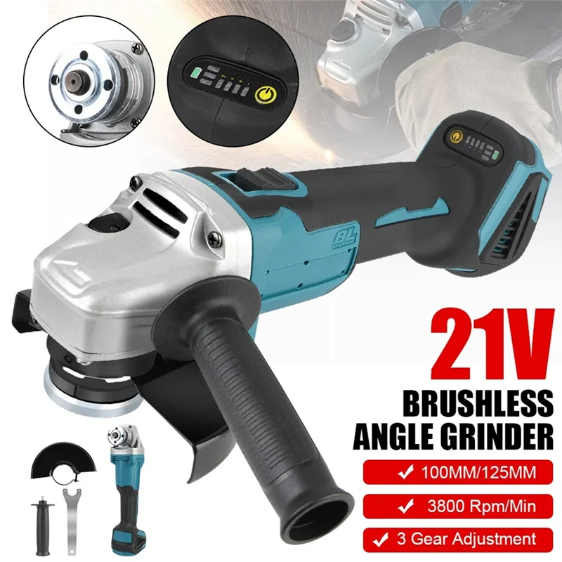 AT48-125 Angle Grinder Power Tools Grinder Tool Electric Grinder 125 Angle Grinder Brushless Sander Angle Formakita 18V Battery
AT48-125 Angle Grinder Power Tools Grinder Tool Electric Grinder 125 Angle Grinder Brushless Sander Angle Formakita 18V Battery