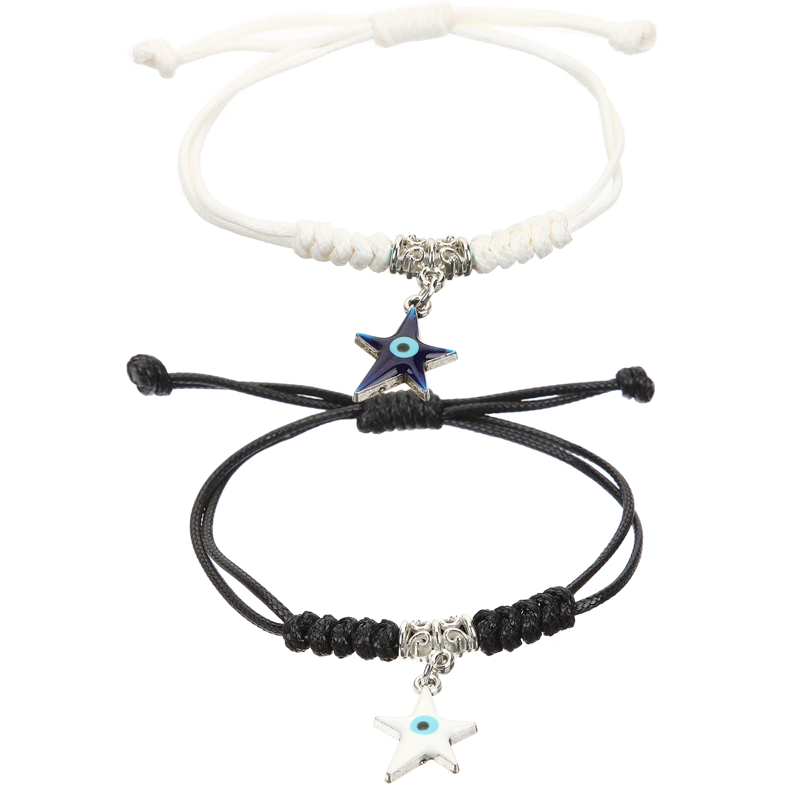 Woven Evil Eye Bracelets Sensing Temperature Adjustable Alloy Friendship Jewelry Rope Elegant Charm Positive Life Premium
Woven Evil Eye Bracelets Sensing Temperature Adjustable Alloy Friendship Jewelry Rope Elegant Charm Positive Life Premium