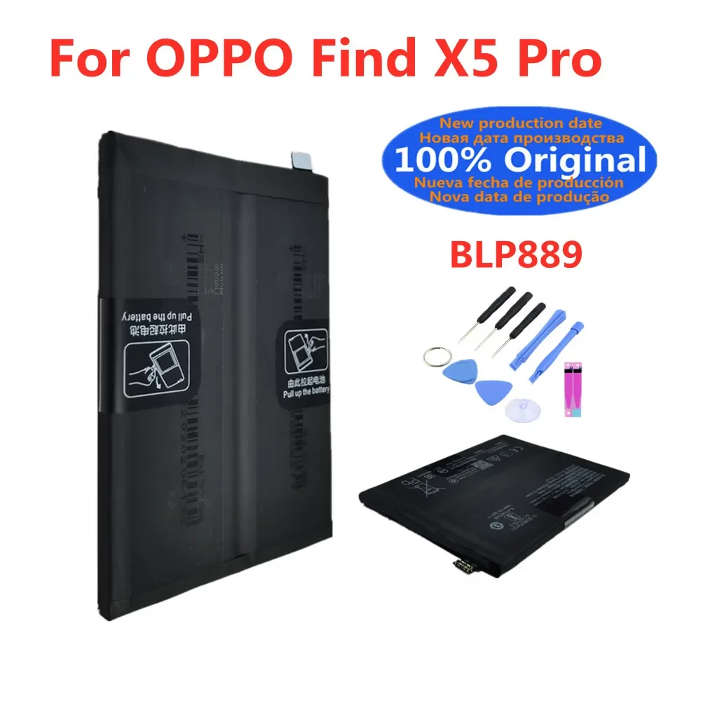 Высококачественная оригинальная батарея BLP889 для OPPO Find X5 Pro, аккумуляторы для мобильных телефонов, быстрая доставка
Высококачественная оригинальная батарея BLP889 для OPPO Find X5 Pro, аккумуляторы для мобильных телефонов, быстрая доставка
