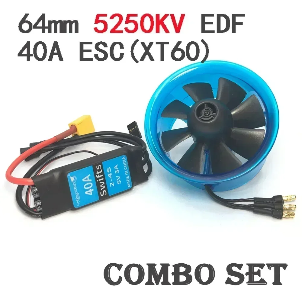 64mm Ducted Fan System EDF Power 5250KV 4300KV for Airplane Jets
64mm Ducted Fan System EDF Power 5250KV 4300KV for Airplane Jets