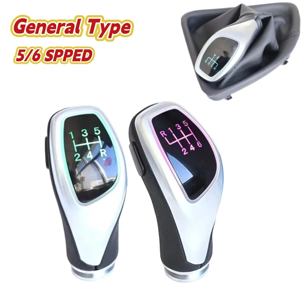 6 Speed 5 Speed Leather Gear Shift Car Accessories Shifter Handle Car Parts Car Interior Lever Handle
6 Speed 5 Speed Leather Gear Shift Car Accessories Shifter Handle Car Parts Car Interior Lever Handle