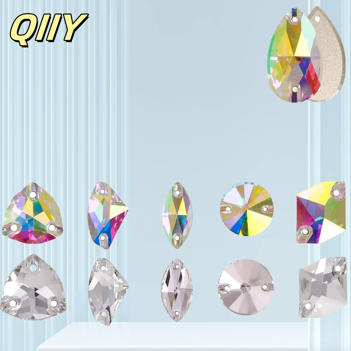 Different Shaped Flatbase Sewing Rhinestones Sparkling Boutique Glass Sewn Crystal Strass For Wedding Dress Crafts Accessories
Different Shaped Flatbase Sewing Rhinestones Sparkling Boutique Glass Sewn Crystal Strass For Wedding Dress Crafts Accessories
