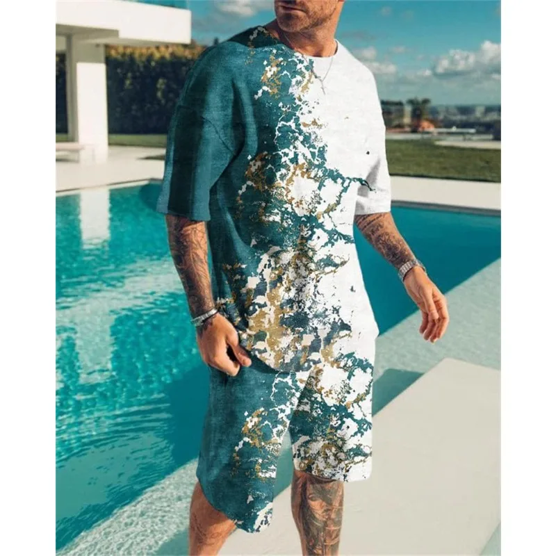Men's Oversized 2 Piece Outfit Summer Breathable Graphic Printed T-Shirt & Shorts Loose Fitness Jogging Streetwear Plus Size
Men's Oversized 2 Piece Outfit Summer Breathable Graphic Printed T-Shirt & Shorts Loose Fitness Jogging Streetwear Plus Size