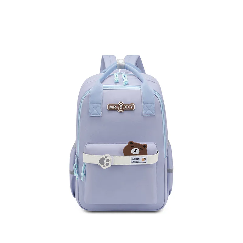 Рюкзак Little Bear 2025: Легкий нейлоновый рюкзак для младших классов средней школы для девочек, школьная сумка для учащихся начальной и средней школы
Рюкзак Little Bear 2025: Легкий нейлоновый рюкзак для младших классов средней школы для девочек, школьная сумка для учащихся начальной и средней школы