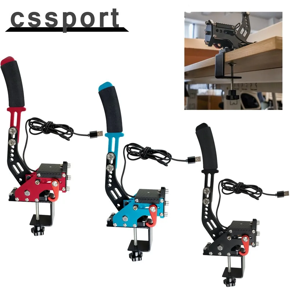 Universal Racing Game USB Handbrak &Fixed Bracket For G29/27/25 T300 T500 For PC Racing Games Fanatecosw Dirt Rally
Universal Racing Game USB Handbrak &Fixed Bracket For G29/27/25 T300 T500 For PC Racing Games Fanatecosw Dirt Rally