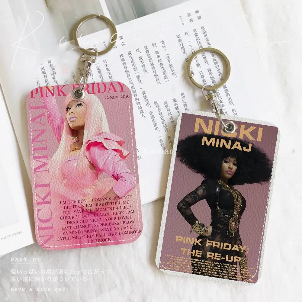 Популярный брелок с изображением рэпера Ники Минаж с держателем для карт доступа, проездных на автобус и банковских карт, защитный чехол для карт для обеспечения безопасности
Популярный брелок с изображением рэпера Ники Минаж с держателем для карт доступа, проездных на автобус и банковских карт, защитный чехол для карт для обеспечения безопасности