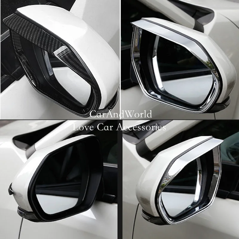 Door Rear View Mirror Rain Eyebrow Cover RearView Frame Garnish Trims ABS Chrome Car Accessories For Toyota C-HR CHR 2017-2022
Door Rear View Mirror Rain Eyebrow Cover RearView Frame Garnish Trims ABS Chrome Car Accessories For Toyota C-HR CHR 2017-2022
