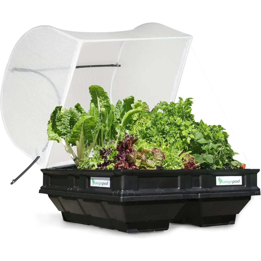 Raised Garden Bed - Self Watering Container Garden Kit with Protective Cover, Easily Elevated to Waist Height
Raised Garden Bed - Self Watering Container Garden Kit with Protective Cover, Easily Elevated to Waist Height