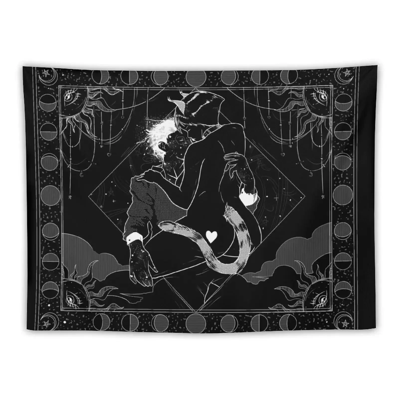 Star crossed love with a Cat girl Tapestry Room Decorator Custom Carpet On The Wall Tapestry
Star crossed love with a Cat girl Tapestry Room Decorator Custom Carpet On The Wall Tapestry