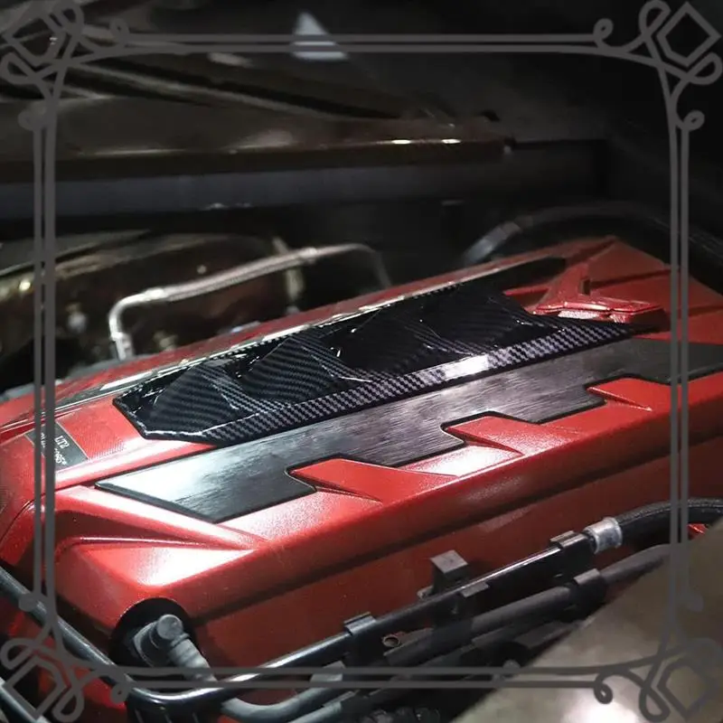 Q2-Engine Shroud Cover Panel Trims Cover For Corvette C8 2020-2024 Accessories ABS Carbon Fiber Parts Accessories 1 PC
Q2-Engine Shroud Cover Panel Trims Cover For Corvette C8 2020-2024 Accessories ABS Carbon Fiber Parts Accessories 1 PC
