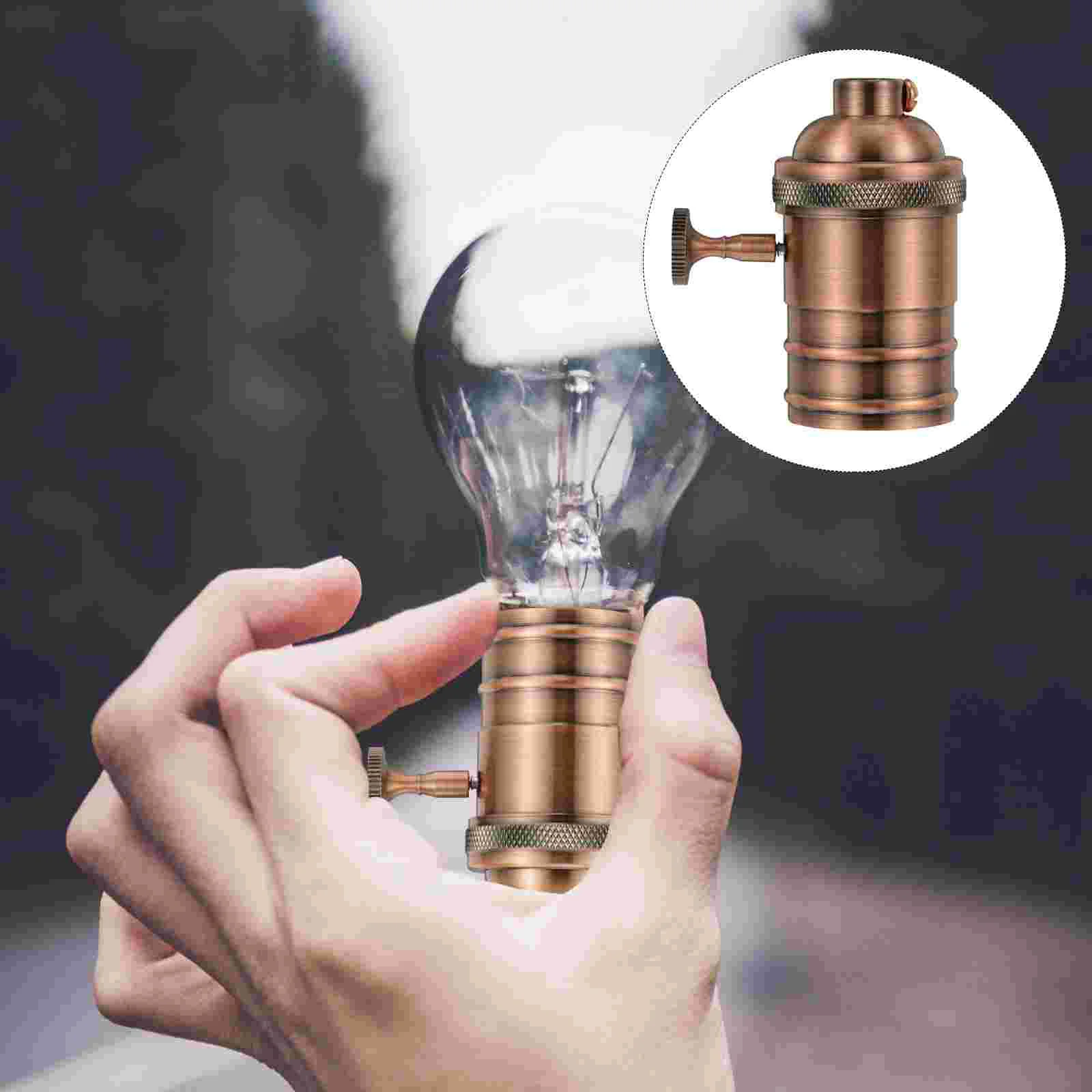 Vintage E27 Aluminum Copper Die Casting Lamp Holder Retro Light Socket Edison Bulb Pendant Fixture Decorative Industrial
Vintage E27 Aluminum Copper Die Casting Lamp Holder Retro Light Socket Edison Bulb Pendant Fixture Decorative Industrial