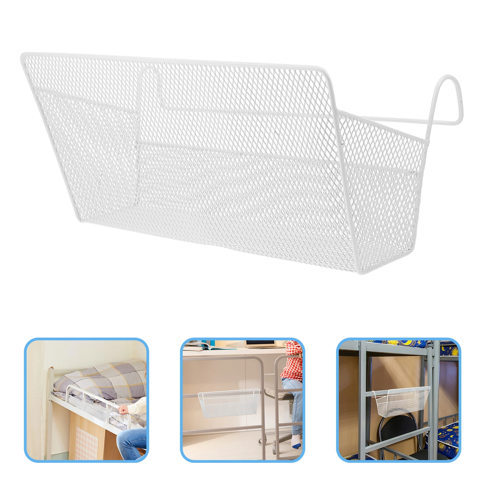 Bedside Basket Hanging Baskets Bunk Shelf Organizer Storage Double Layer Iron Dormitory Use Student
Bedside Basket Hanging Baskets Bunk Shelf Organizer Storage Double Layer Iron Dormitory Use Student