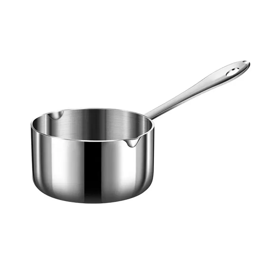 Warmer Pot, Small Sauce Pan, Thick 3PLY Heavy Duty Stainless Steel Cooking Pot for Milk, Coffee, and Melting Chocolate, 0.5Quart
Warmer Pot, Small Sauce Pan, Thick 3PLY Heavy Duty Stainless Steel Cooking Pot for Milk, Coffee, and Melting Chocolate, 0.5Quart