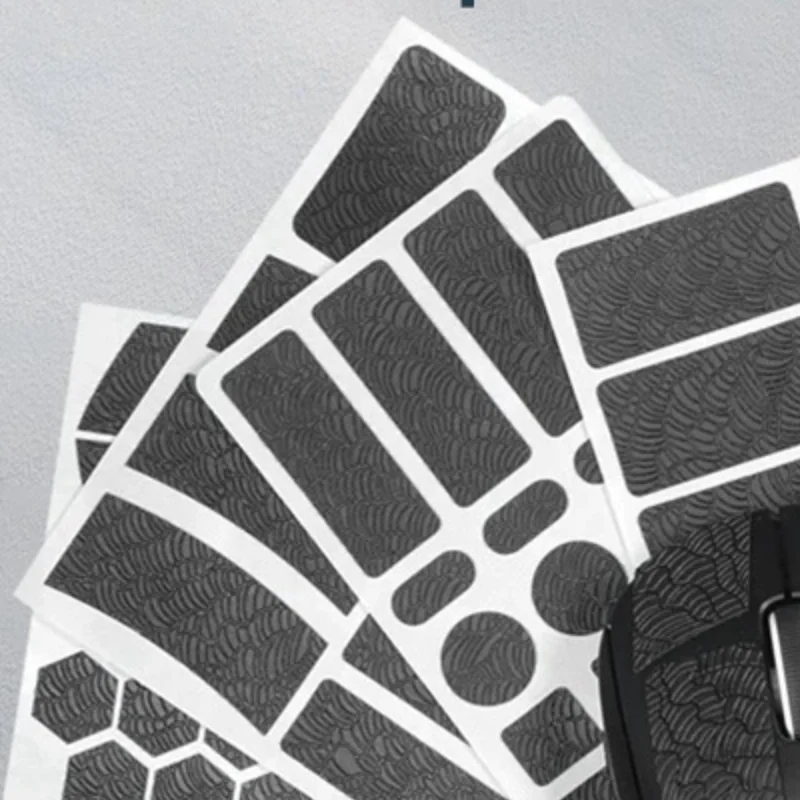 1Pcs DIY Mouse Non Slip Sticker Universal Sweat Resistant Anti Slip Mouse Sticker For GPW 4 3 X-Raypad Mouse Grip Tape