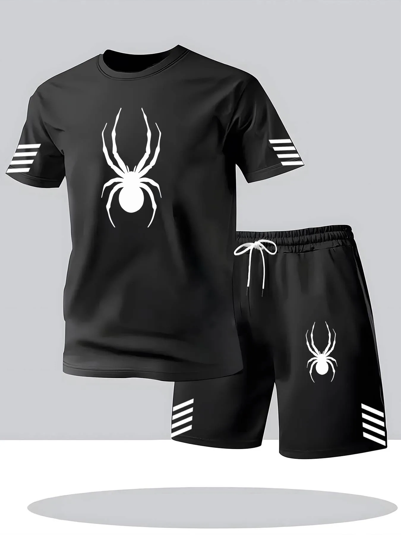 Men Fashion Print Two Piece Set Breathable Crew Neck Short Sleeve T-shirt Casual Sports Shorts Summer Outfit
Men Fashion Print Two Piece Set Breathable Crew Neck Short Sleeve T-shirt Casual Sports Shorts Summer Outfit