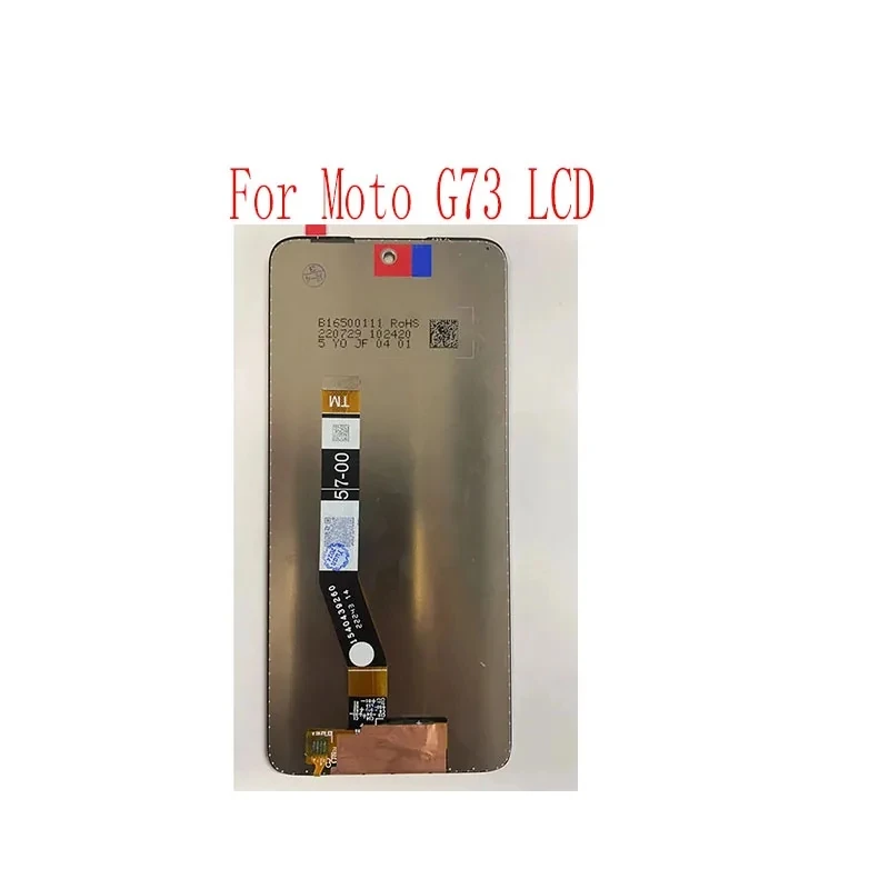LCD Display Touch Screen Digitizer Assembly Replacement, Repair Parts for Motorola Moto G73 5G LCD, AAA, Original, 6.5''
LCD Display Touch Screen Digitizer Assembly Replacement, Repair Parts for Motorola Moto G73 5G LCD, AAA, Original, 6.5''