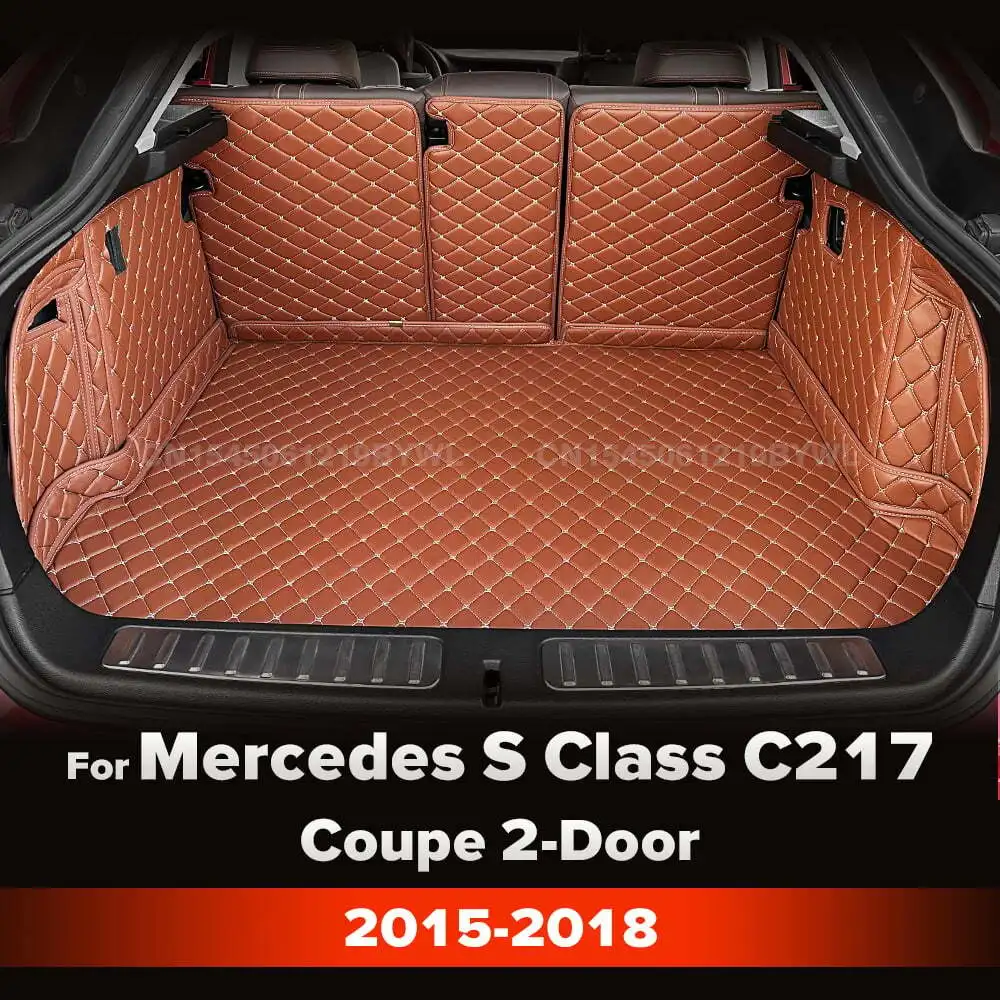 Для Mercedes S class Coupe 2-дверный 2015-2018 17 16, автоматический коврик для багажника с полным покрытием, автомобильный багажник, аксессуары для интерьера
Для Mercedes S class Coupe 2-дверный 2015-2018 17 16, автоматический коврик для багажника с полным покрытием, автомобильный багажник, аксессуары для интерьера