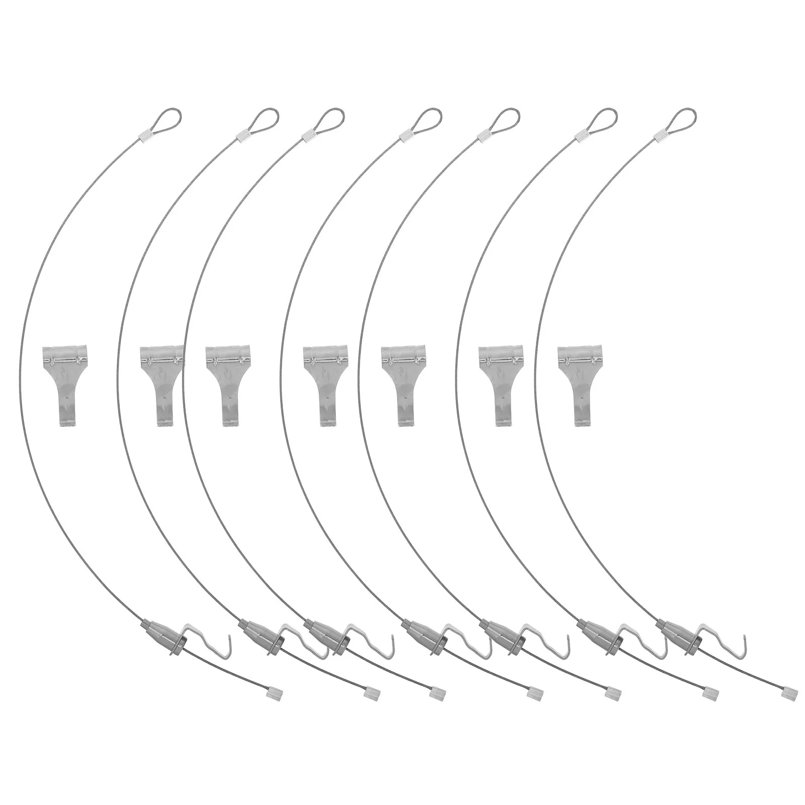 10 Sets Picture Rail Hook Wire Frame Hanger Kit The Ring Hanging for Frames Iron Photo
10 Sets Picture Rail Hook Wire Frame Hanger Kit The Ring Hanging for Frames Iron Photo