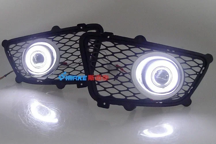 Eosuns Ccfl Angel Eye светодиодные дневные ходовые огни Drl + противотуманные фары + линзы проектора для Kia Sportage
Eosuns Ccfl Angel Eye светодиодные дневные ходовые огни Drl + противотуманные фары + линзы проектора для Kia Sportage