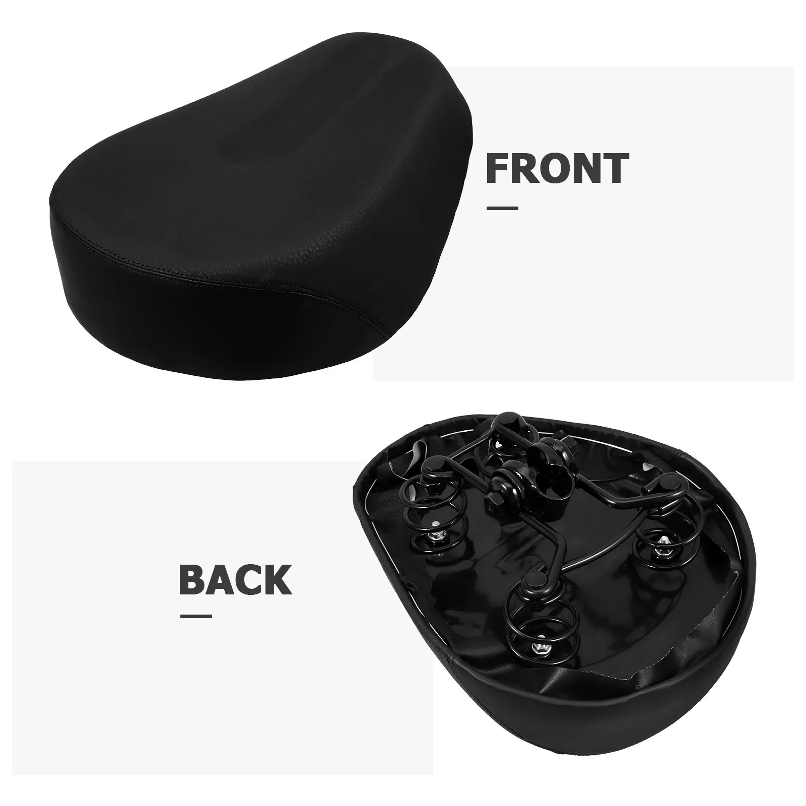 Electric Bike Seat Cushion Thickened Pu Iron Durable Replacement Saddle For Adult Teens Cycling Riding Comfortable Stable
Electric Bike Seat Cushion Thickened Pu Iron Durable Replacement Saddle For Adult Teens Cycling Riding Comfortable Stable